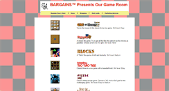Desktop Screenshot of games.bargains.com
