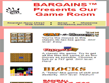 Tablet Screenshot of games.bargains.com